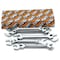 Beta 55/S8 Metric Set of 8 Double End, Open End Wrenches, 6x7mm - 20x22mm 000550174 - alternate 2